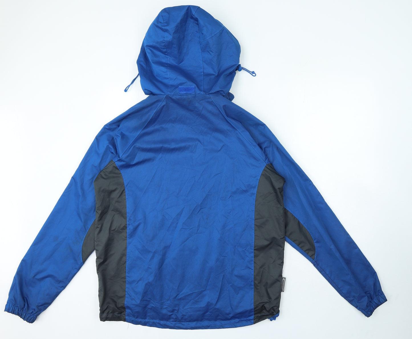 Mountain Life Mens Blue Anorak Coat Size L Zip