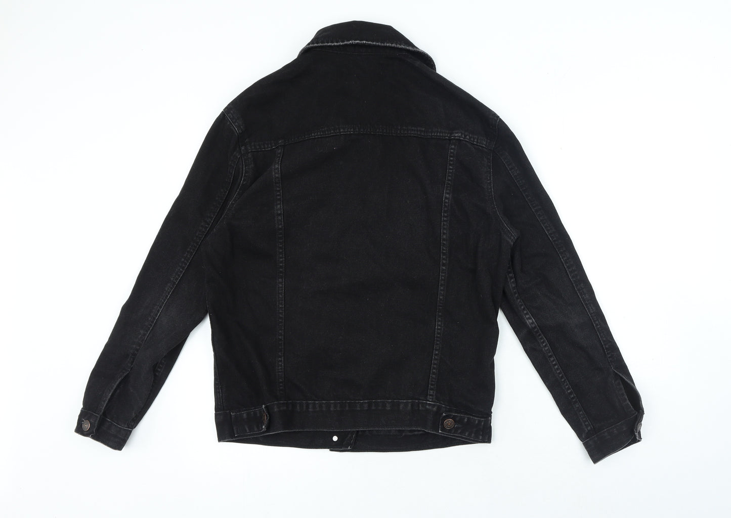New Look Womens Black Jacket Size 6 Button