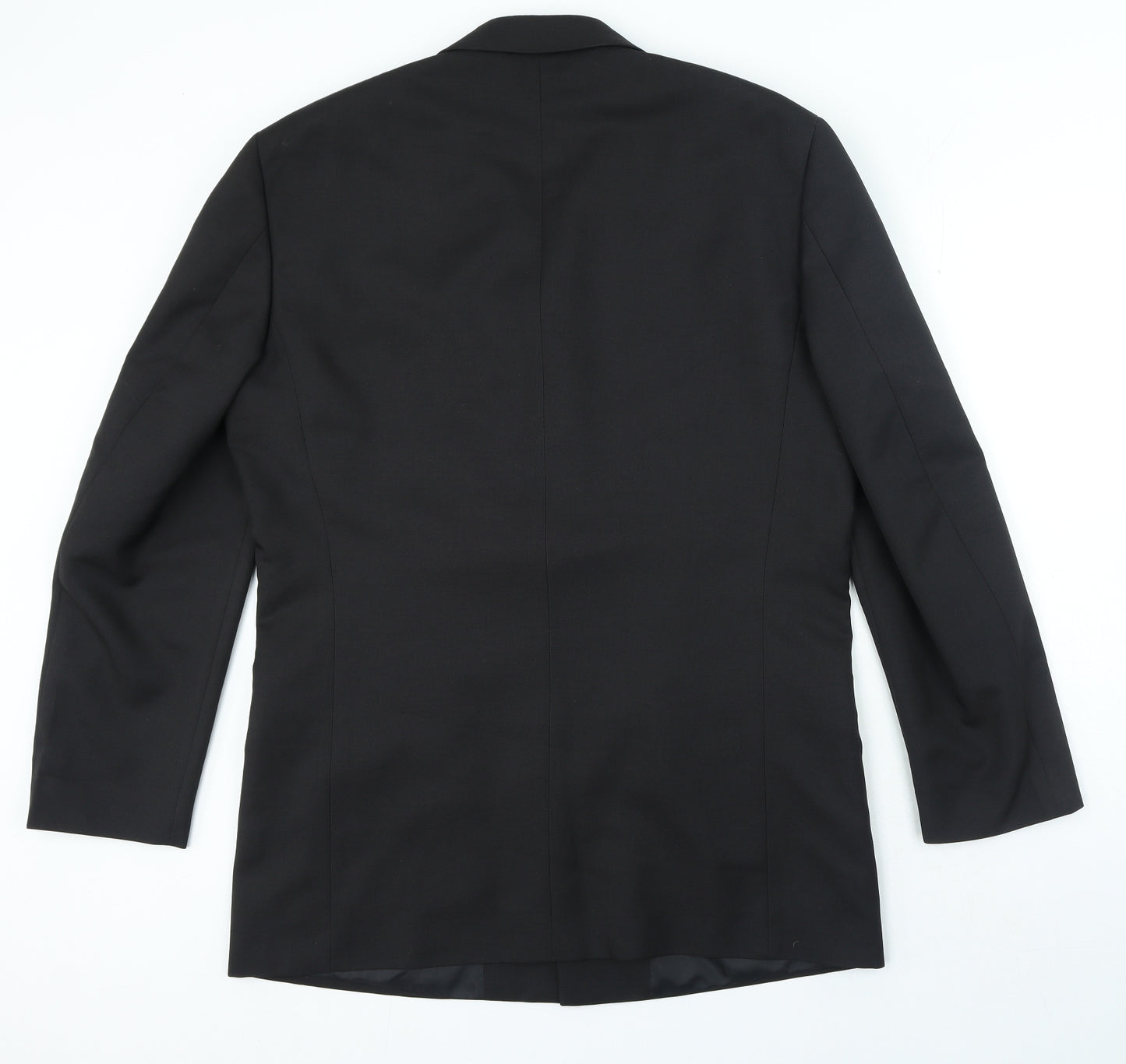 Taylor & Wright Mens Black Polyester Jacket Blazer Size 42