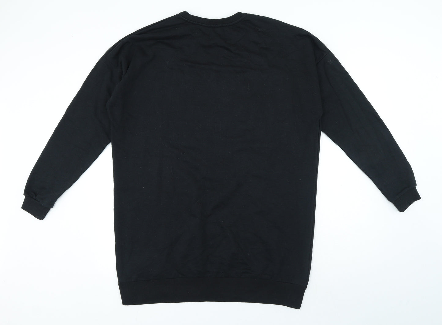 PEP&CO Womens Black Polyester Pullover Sweatshirt Size L - Lips Paris