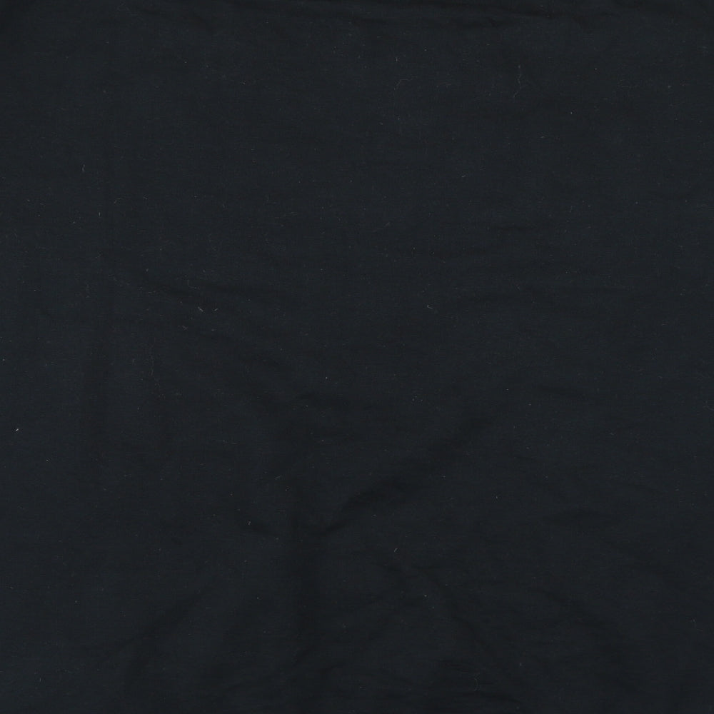 PEP&CO Womens Black Polyester Pullover Sweatshirt Size L - Lips Paris
