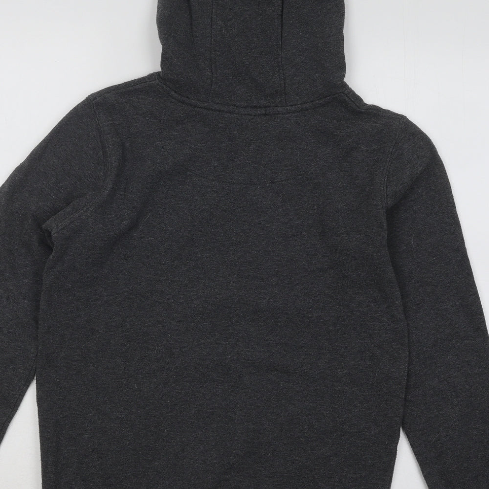 Money Boys Grey Cotton Pullover Hoodie Size 12-13 Years Pullover - Money