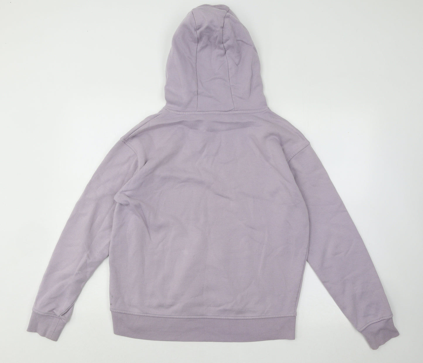 Primark Womens Purple Cotton Pullover Hoodie Size 10 Pullover - Stay Strong