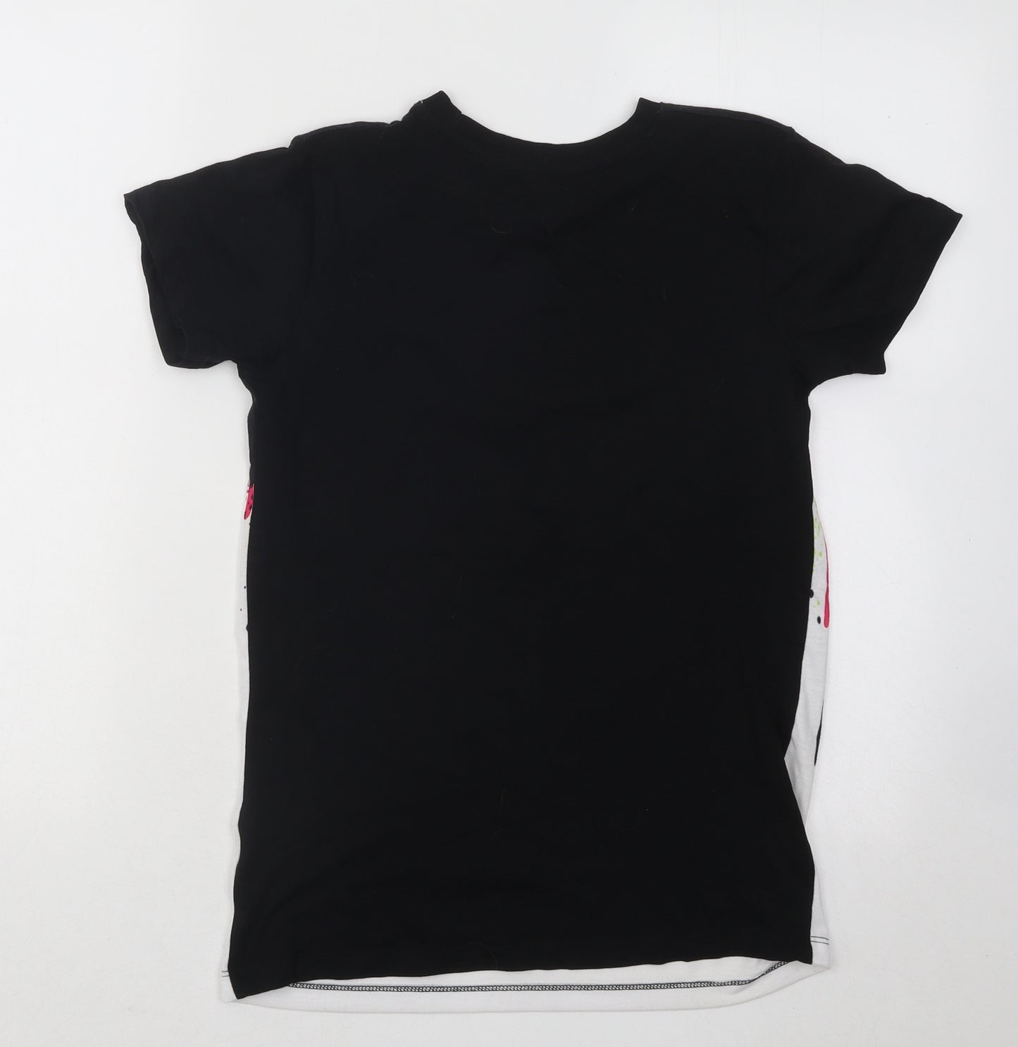 Urban Dept Boys Multicoloured Geometric Cotton Basic T-Shirt Size 12 Years Round Neck Pullover - Gamer