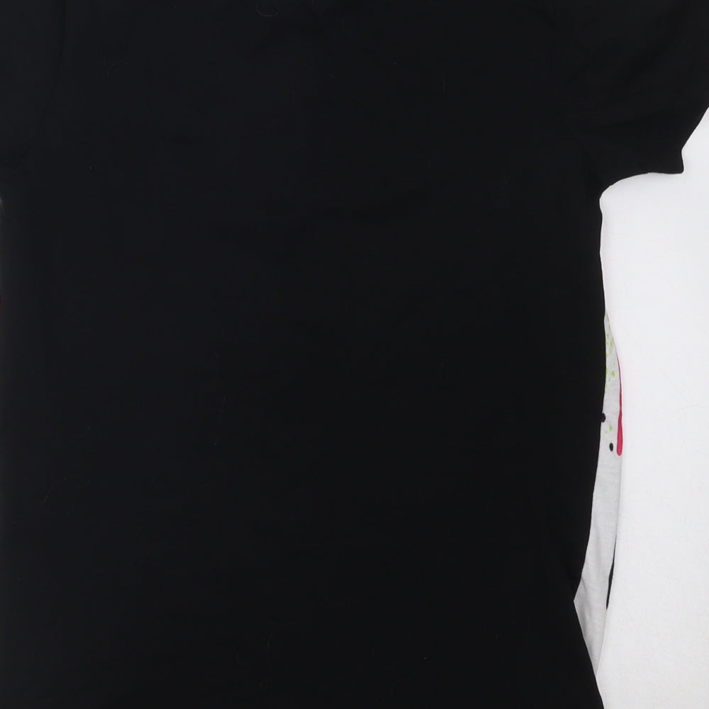 Urban Dept Boys Multicoloured Geometric Cotton Basic T-Shirt Size 12 Years Round Neck Pullover - Gamer