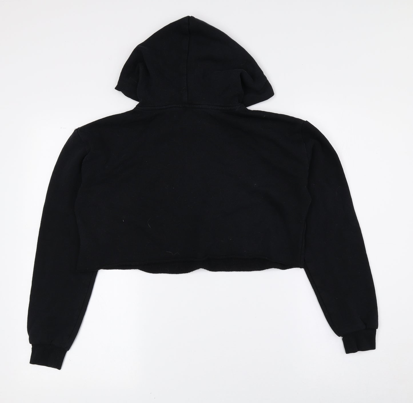 New Look Girls Multicoloured Polyester Pullover Hoodie Size 12-13 Years Drawstring - Cropped, Friends