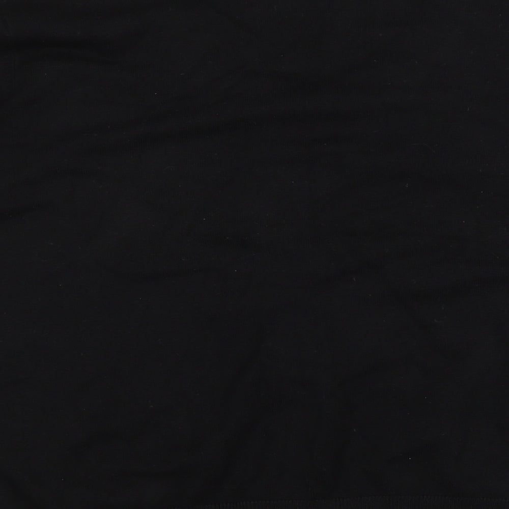 Wallis Womens Black Scoop Neck Viscose Cardigan Jumper Size 18