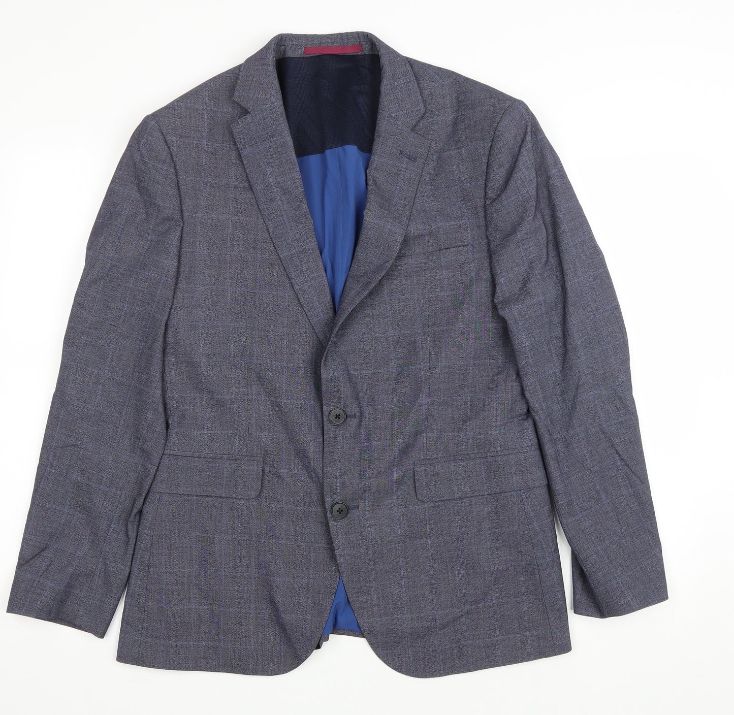 Burton Mens Grey Polyester Jacket Blazer Size 42