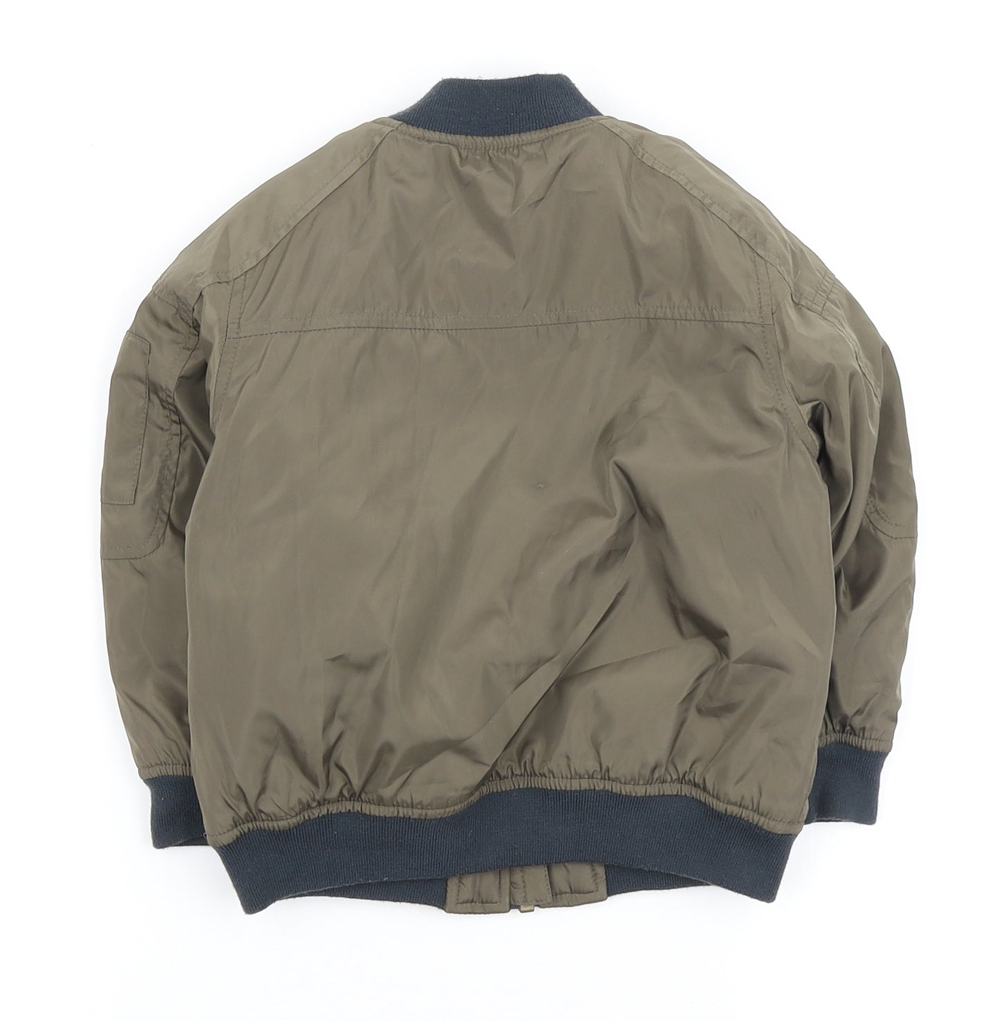 NEXT Boys Green Bomber Jacket Jacket Size 2-3 Years Zip