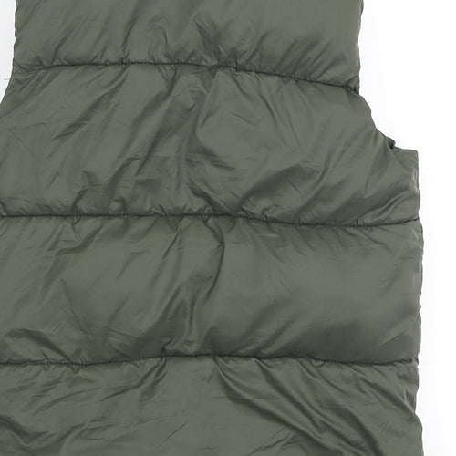 Matalan Boys Green Gilet Waistcoat Size 2-3 Years Button