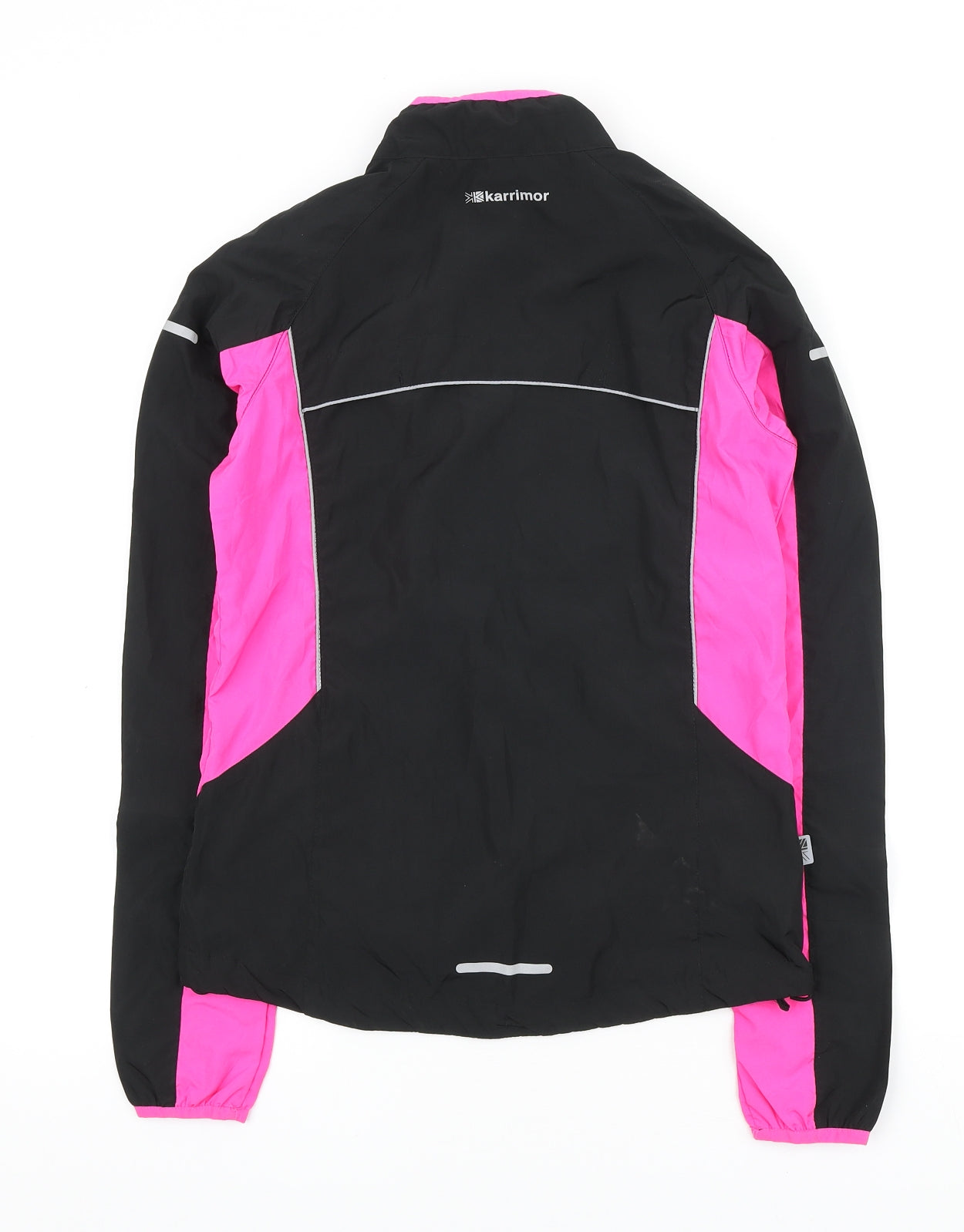 Karrimor Womens Black Windbreaker Jacket Size 6 Zip