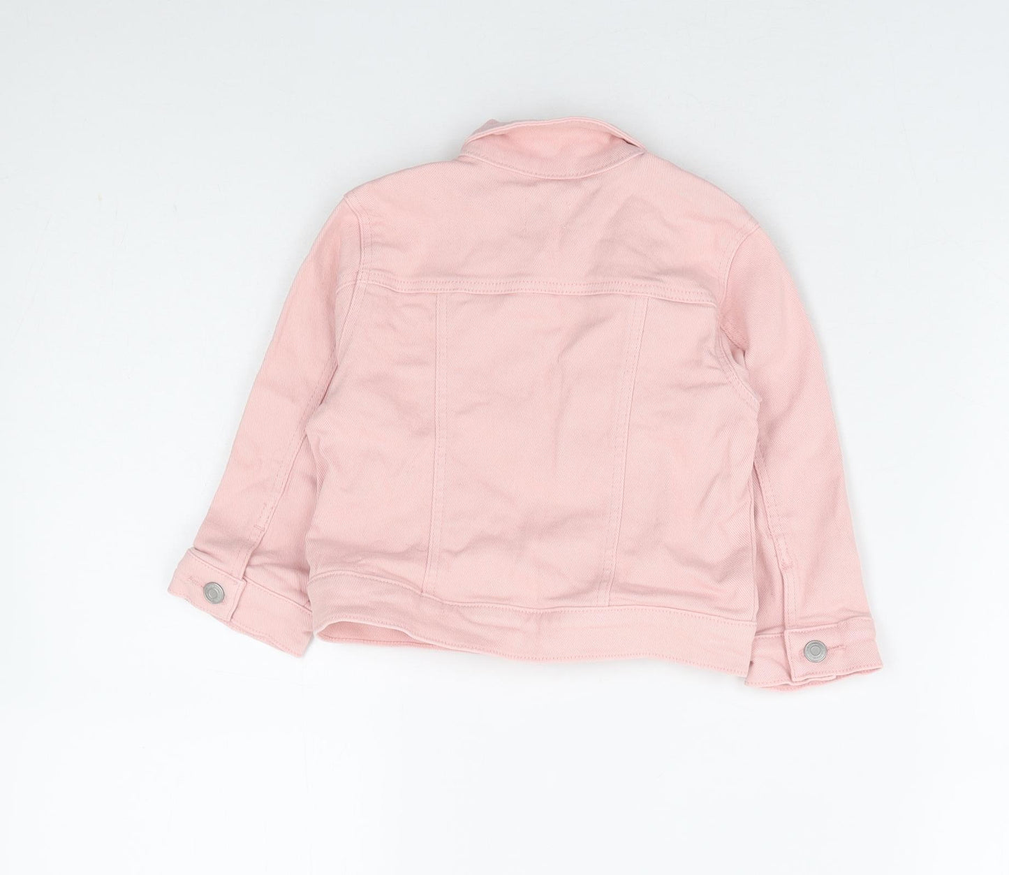 F&F Girls Pink Jacket Size 12-18 Months Snap
