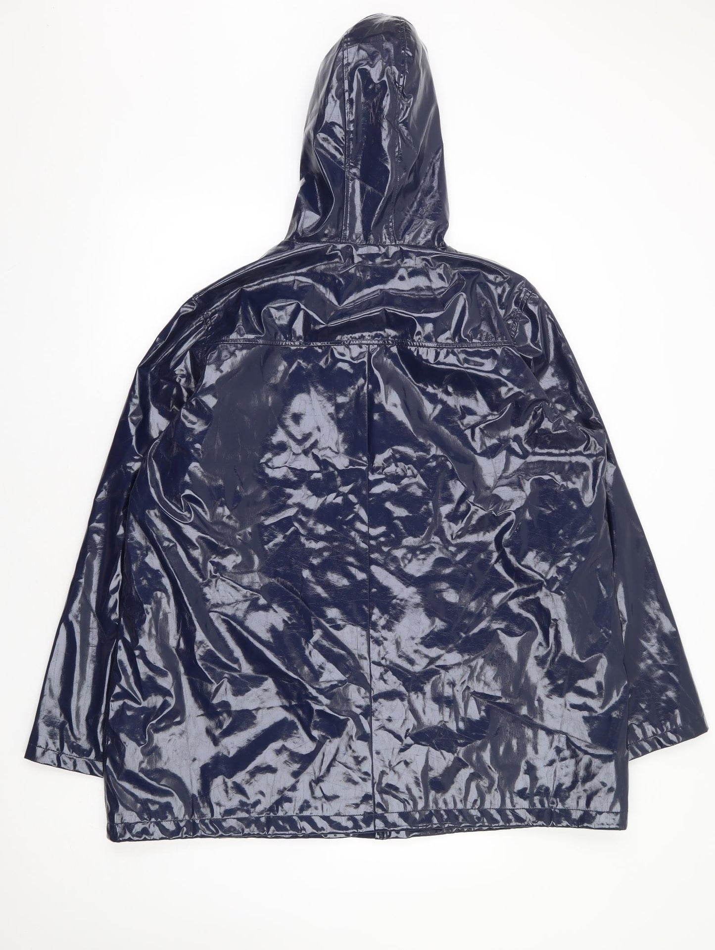 New Look Womens Blue Anorak Jacket Size 16 Zip