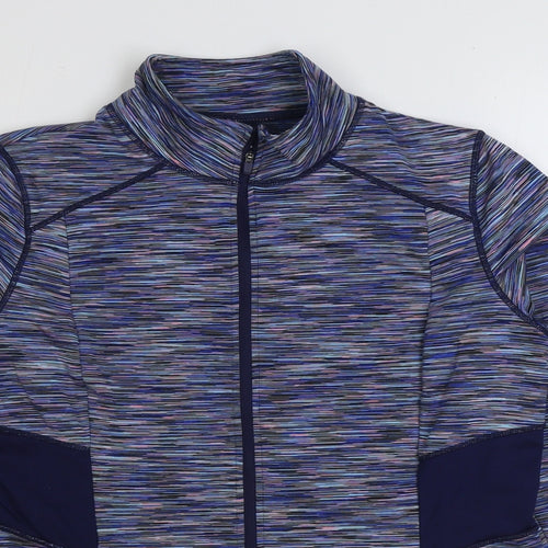 Dunnes Stores Womens Multicoloured Geometric Jacket Size M Zip