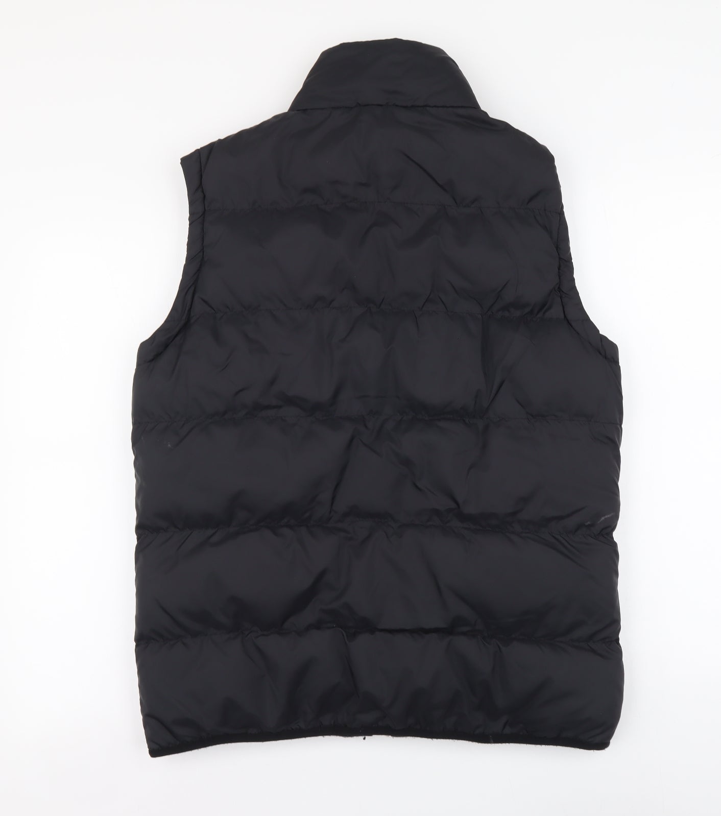 Cedar Wood State Mens Black Gilet Coat Size M Zip
