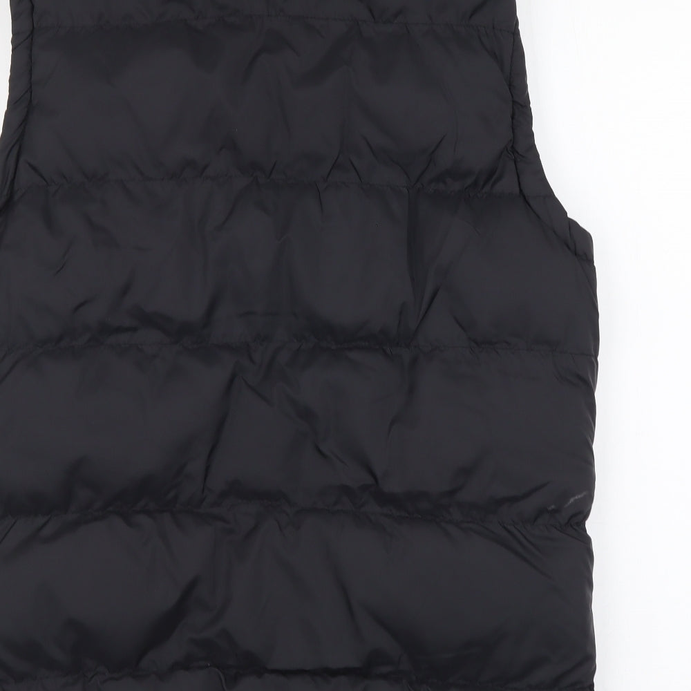 Cedar Wood State Mens Black Gilet Coat Size M Zip