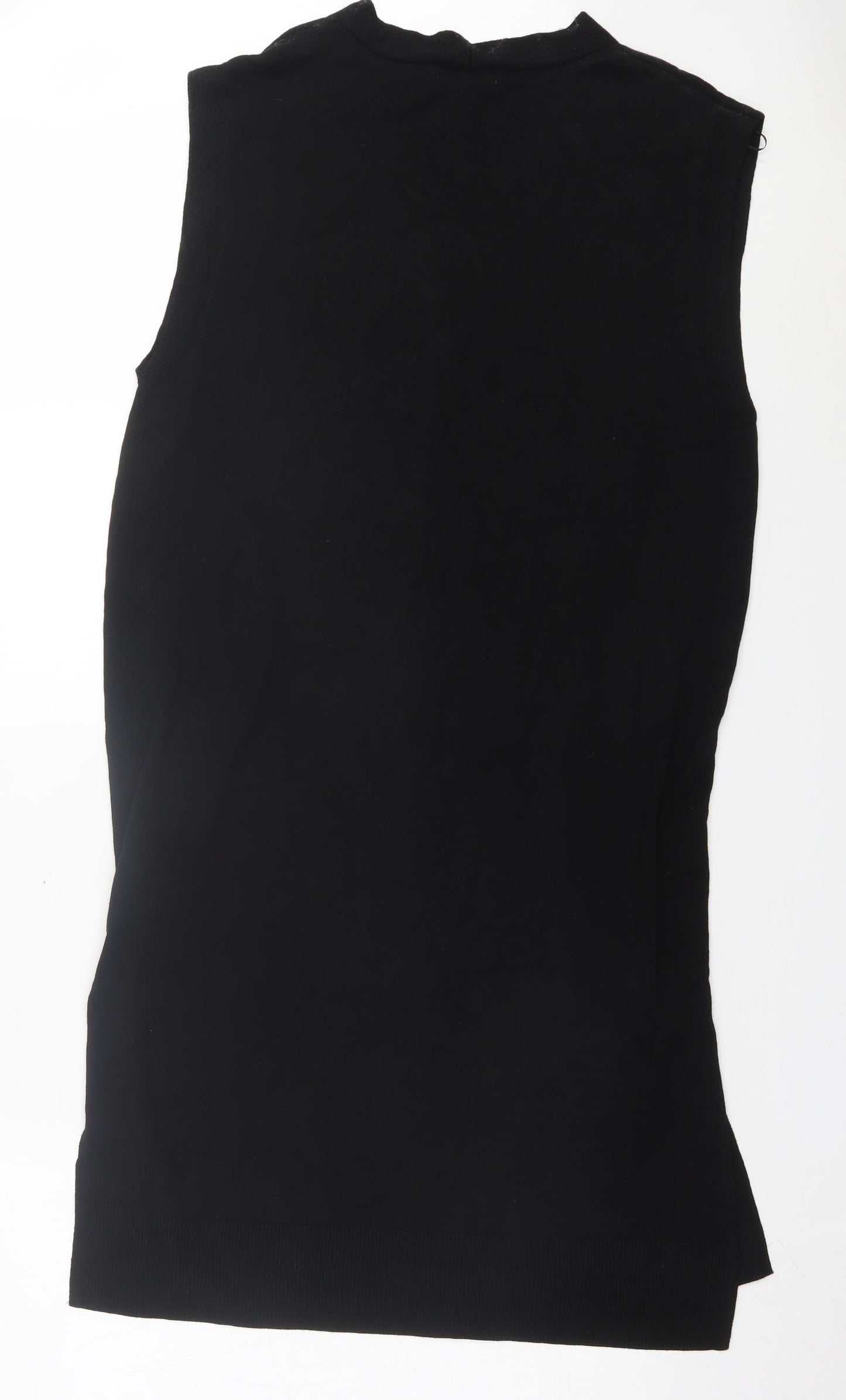 H&M Womens Black V-Neck Acrylic Cardigan Jumper Size M