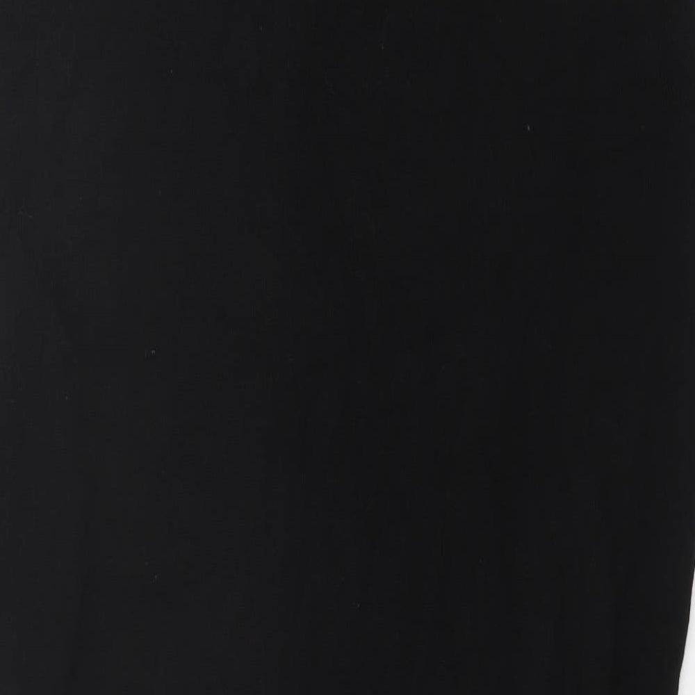 H&M Womens Black V-Neck Acrylic Cardigan Jumper Size M