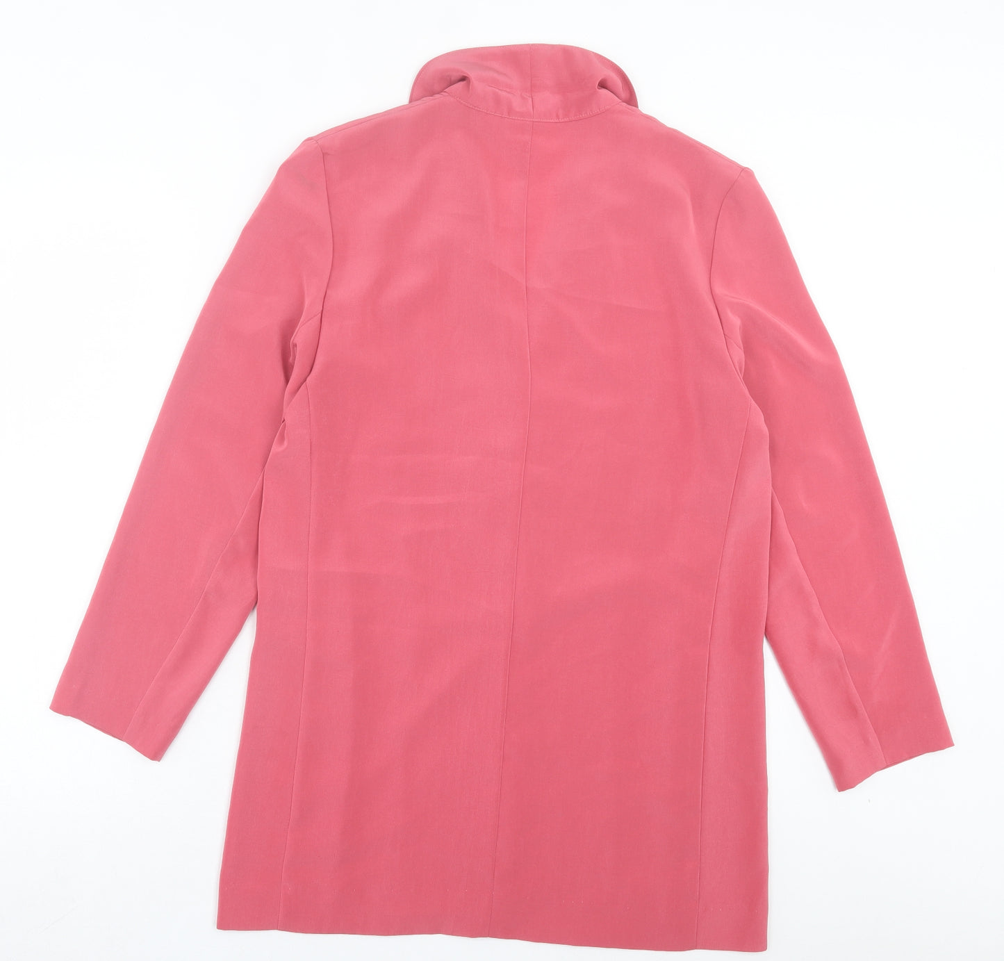 Solo Womens Pink Jacket Blazer Size 10 Button