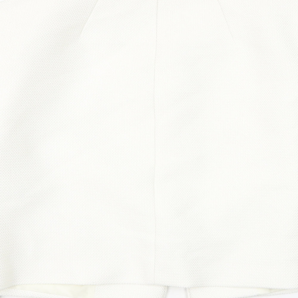 Phase Eight Womens White Jacket Blazer Size 14