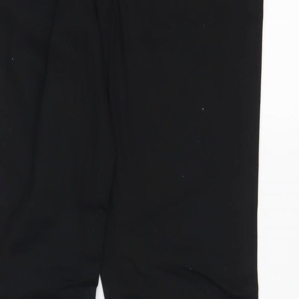 George Womens Black Cotton Skinny Jeans Size 14 L26 in Regular Button