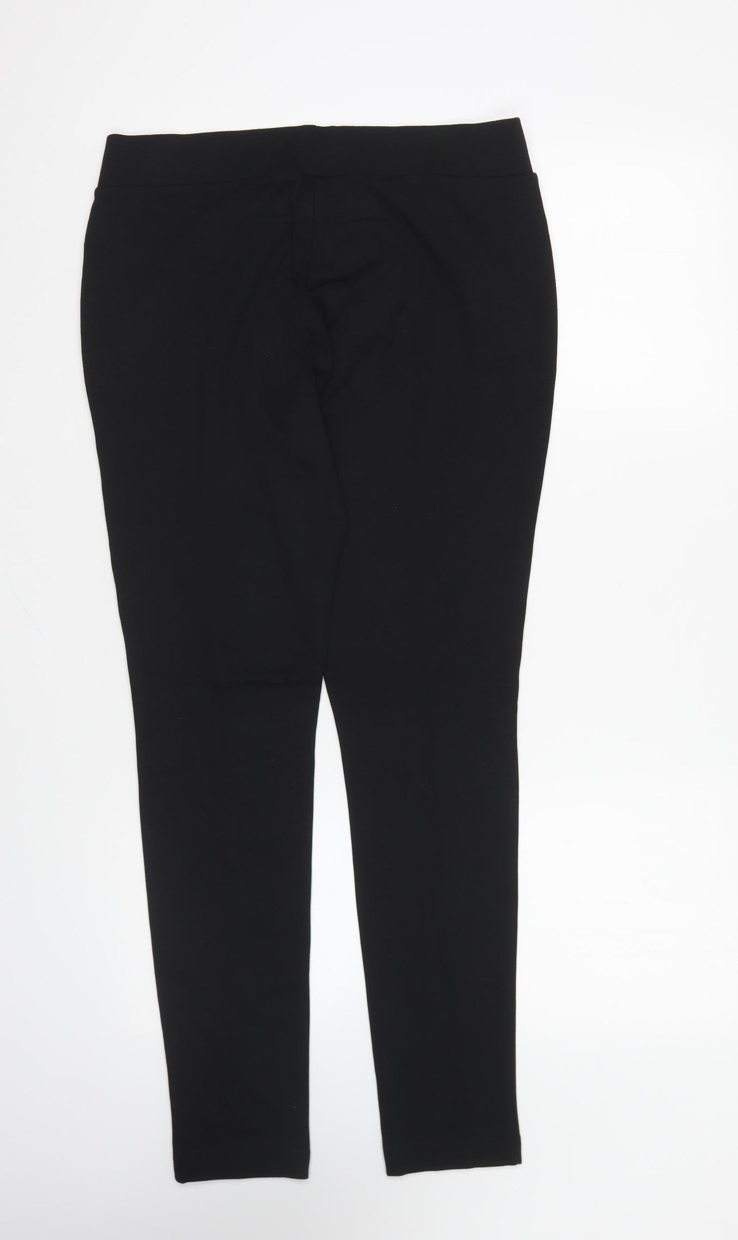 Papaya Womens Black Viscose Capri Leggings Size 14 L27 in