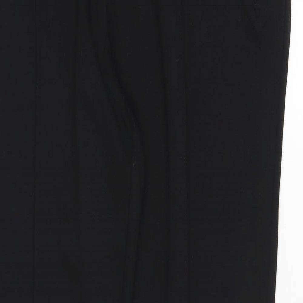 Papaya Womens Black Viscose Capri Leggings Size 14 L27 in