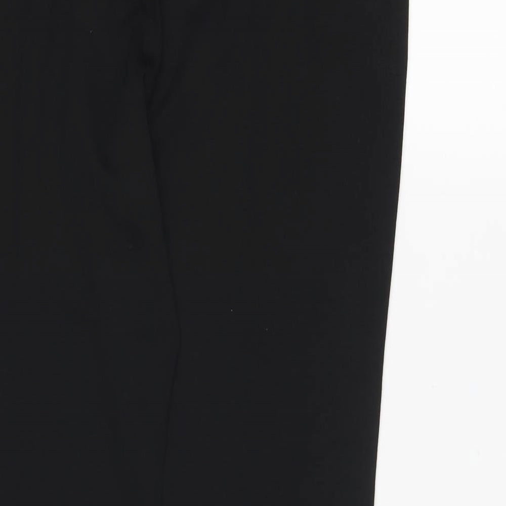 Papaya Womens Black Viscose Capri Leggings Size 14 L27 in