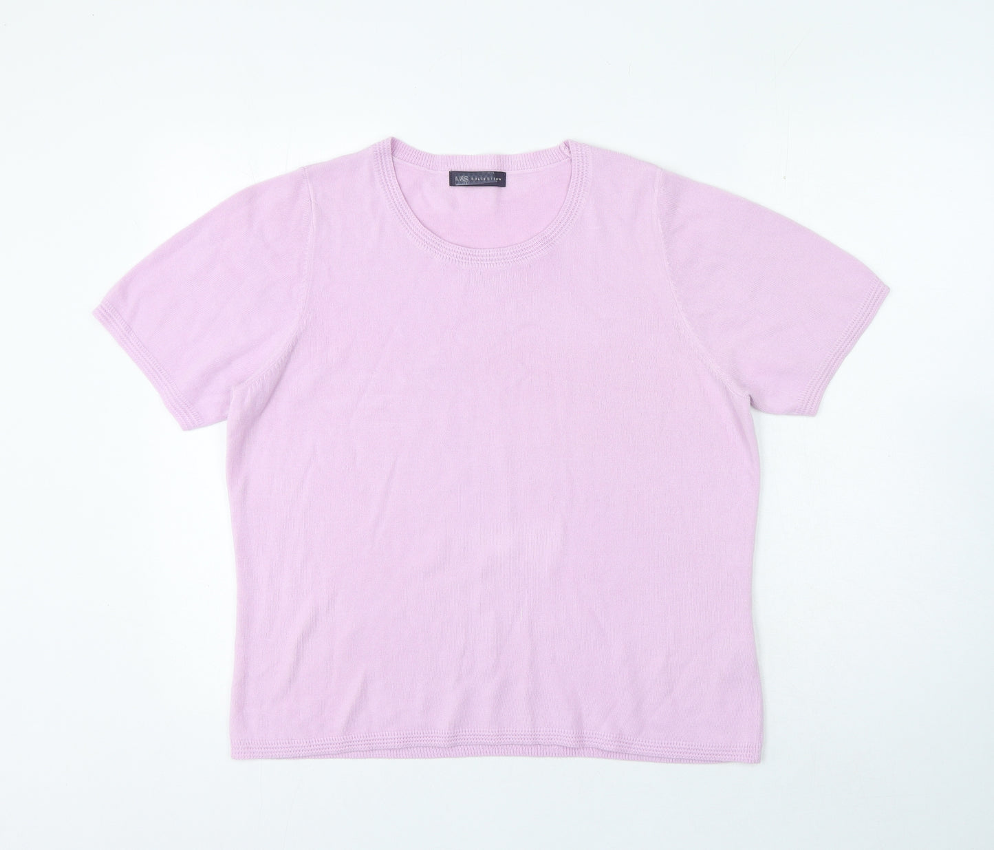 Marks and Spencer Womens Purple Acrylic Top Nightshirt Size 16
