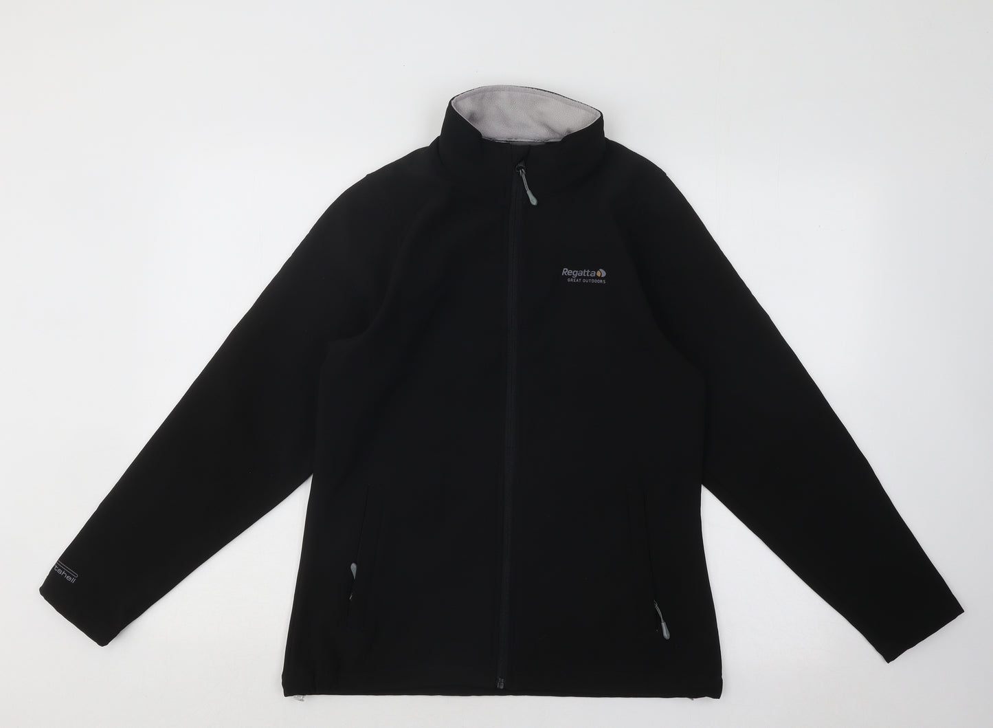 Regatta Womens Black Jacket Size 10 Zip