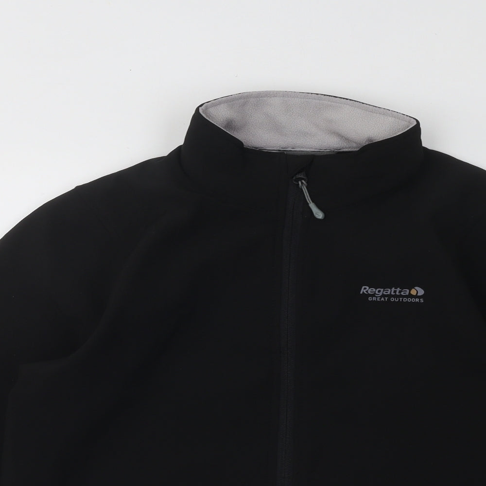 Regatta Womens Black Jacket Size 10 Zip