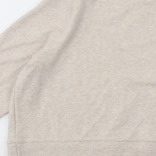 Papaya Womens Pink Cotton Pullover Sweatshirt Size S Pullover