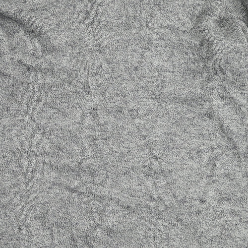 Pilot Mens Grey V-Neck Acrylic Pullover Jumper Size M