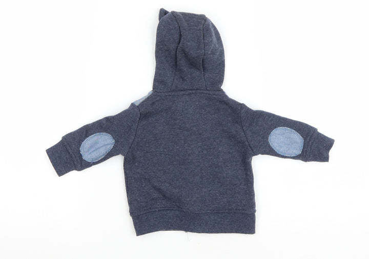 Primark Baby Blue Jacket Size 0-3 Months Zip