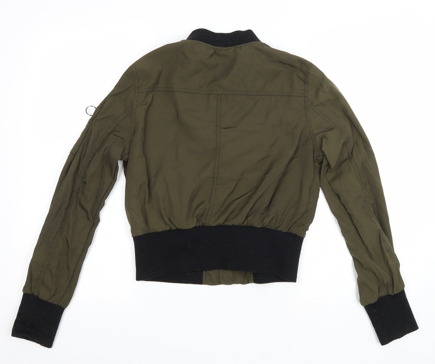 Primark Womens Green Jacket Size 8 Zip