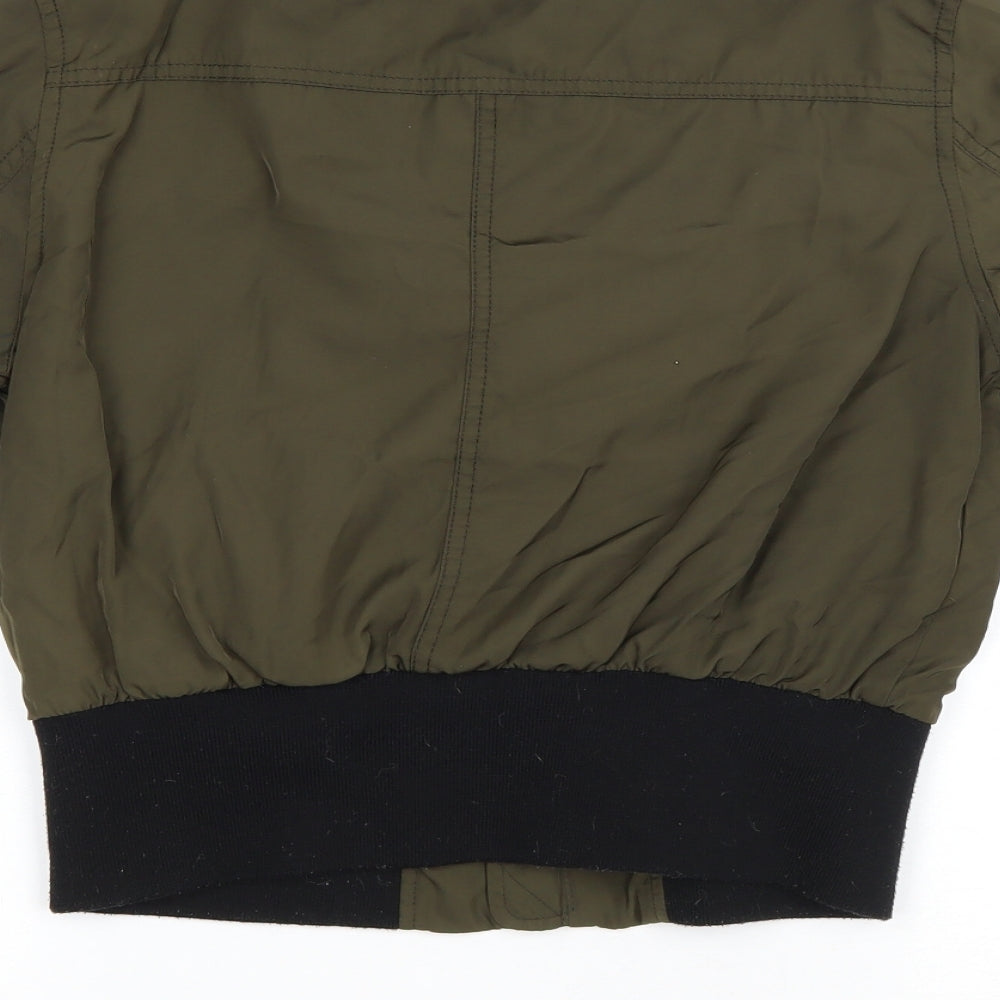 Primark Womens Green Jacket Size 8 Zip