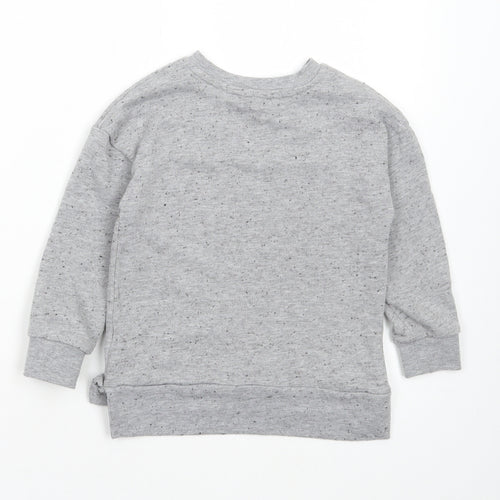 George Boys Grey Round Neck Polyester Pullover Jumper Size 3-4 Years Pullover - Maybe tomorrow