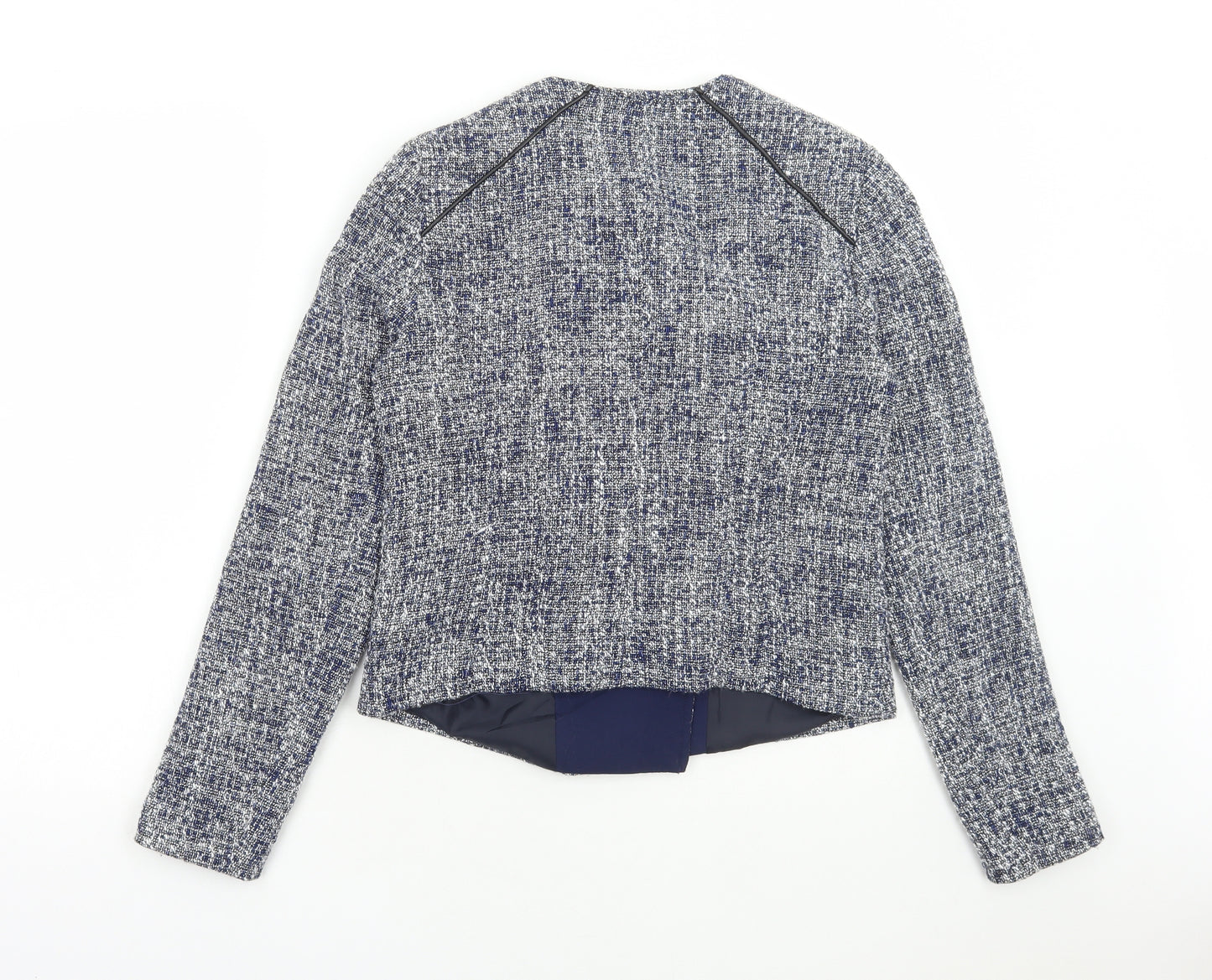 George Womens Blue Jacket Size 10 Zip