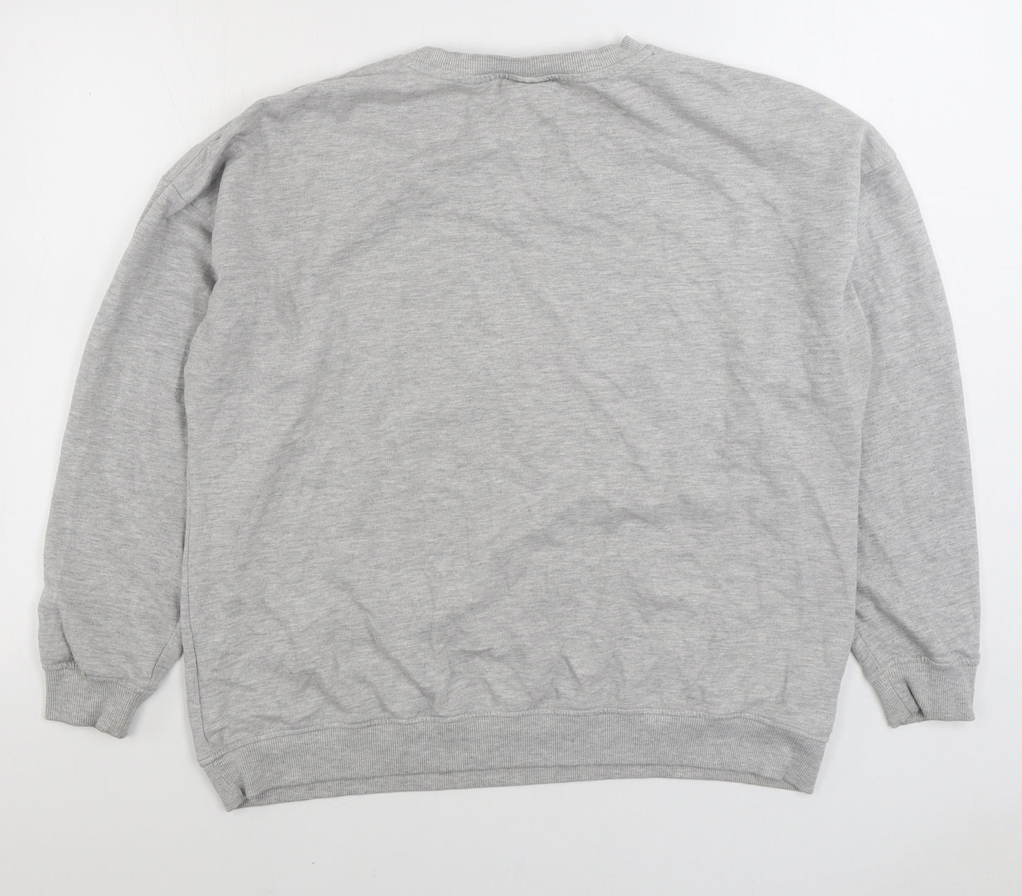 Disney Womens Grey Cotton Pullover Sweatshirt Size 20 Pullover - Mickey Mouse