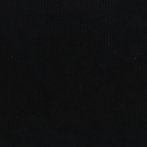 Primark Womens Black V-Neck Polyester Pullover Jumper Size S