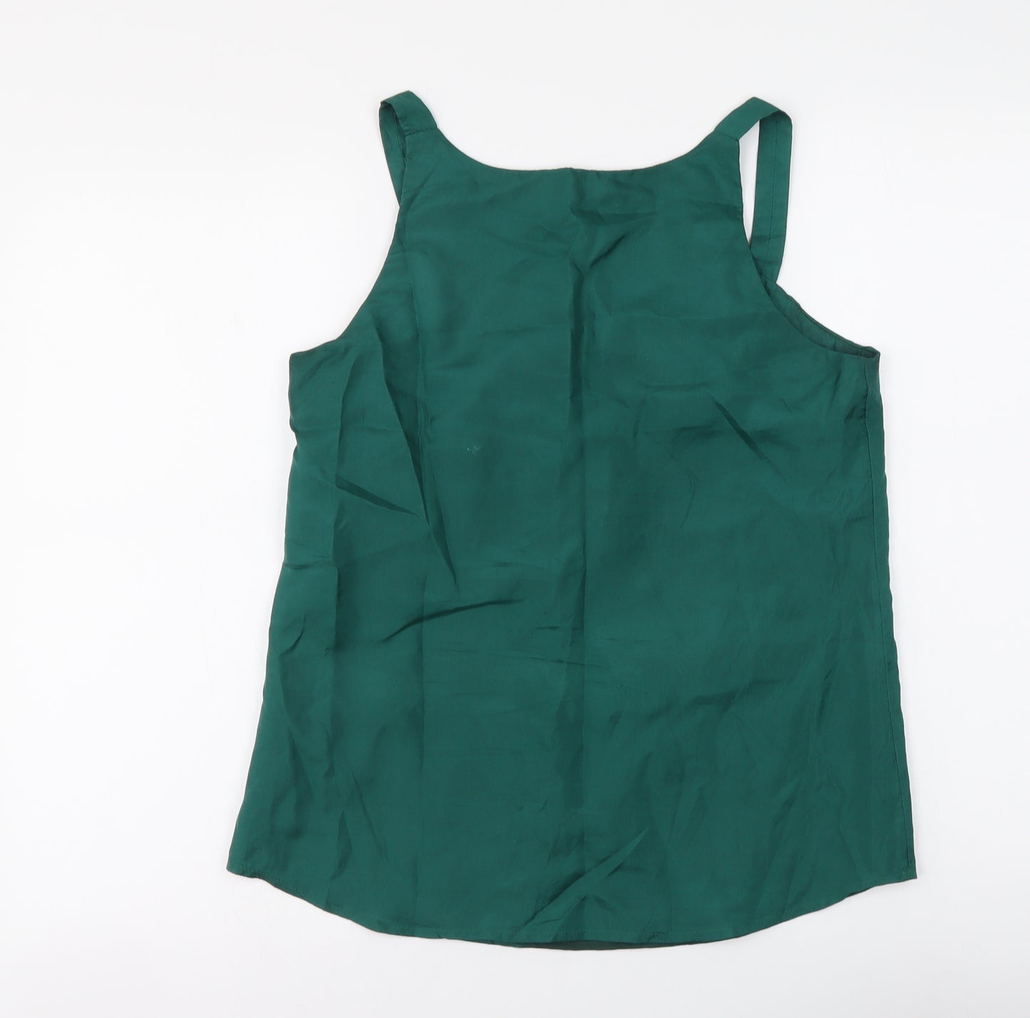 Gap Womens Green Polyester Camisole Tank Size 8 Round Neck