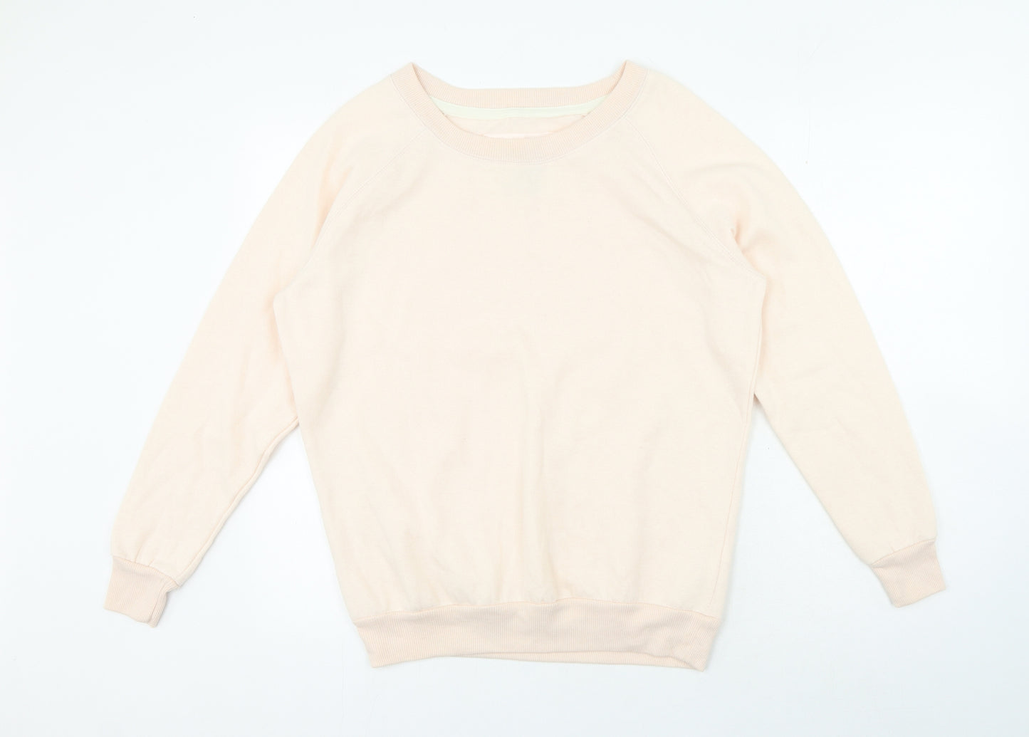 New Look Womens Pink Polyester Pullover Sweatshirt Size 12