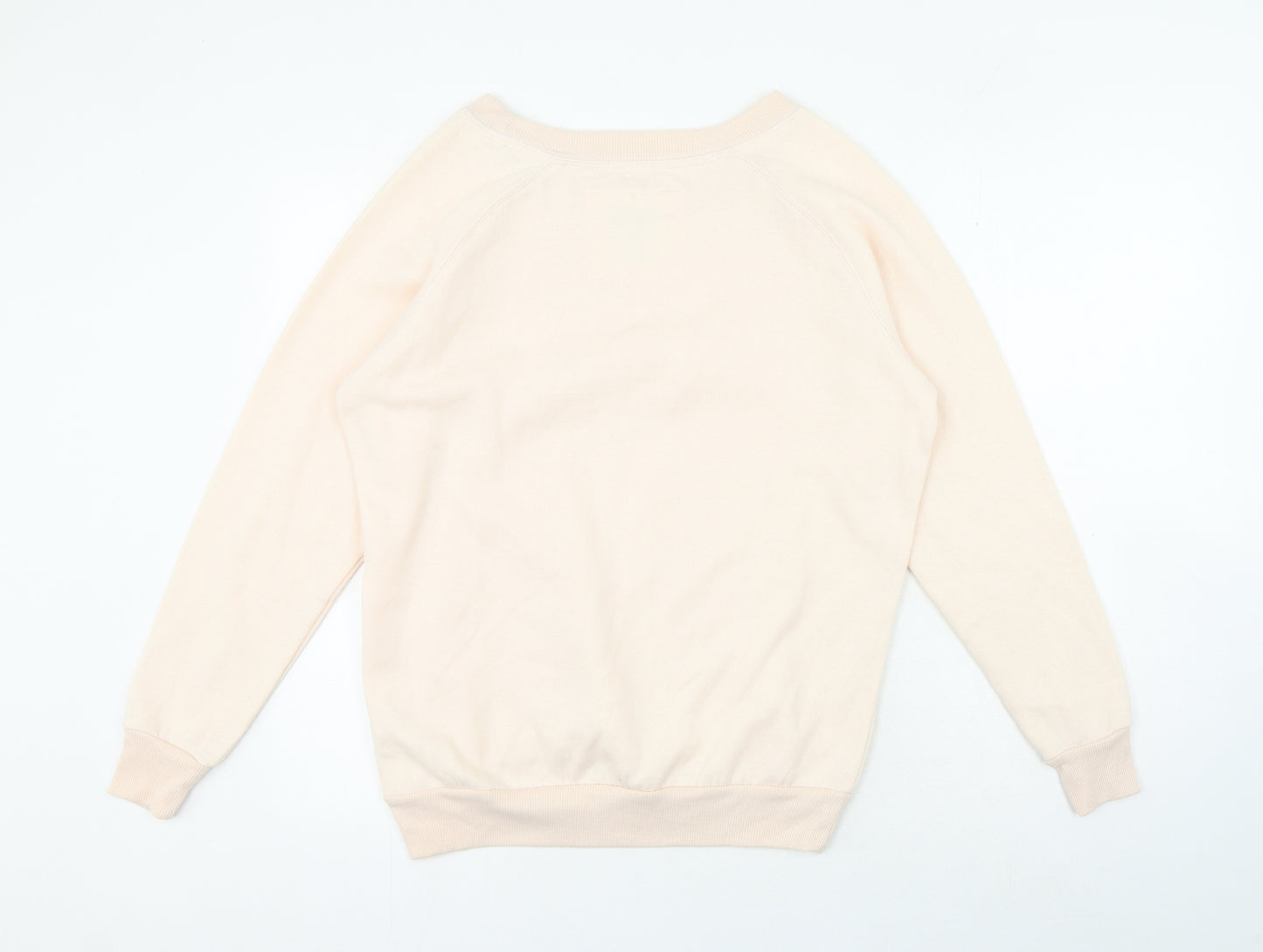 New Look Womens Pink Polyester Pullover Sweatshirt Size 12