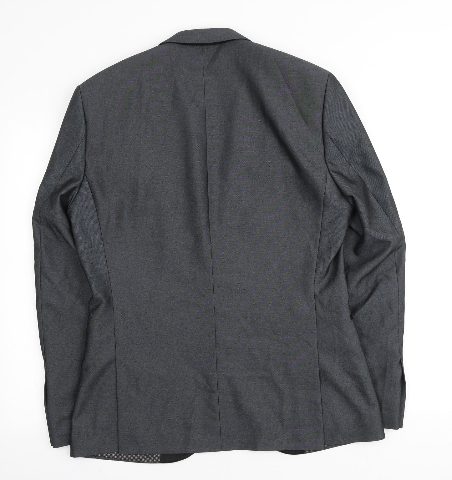 NEXT Mens Grey Polyester Blazer