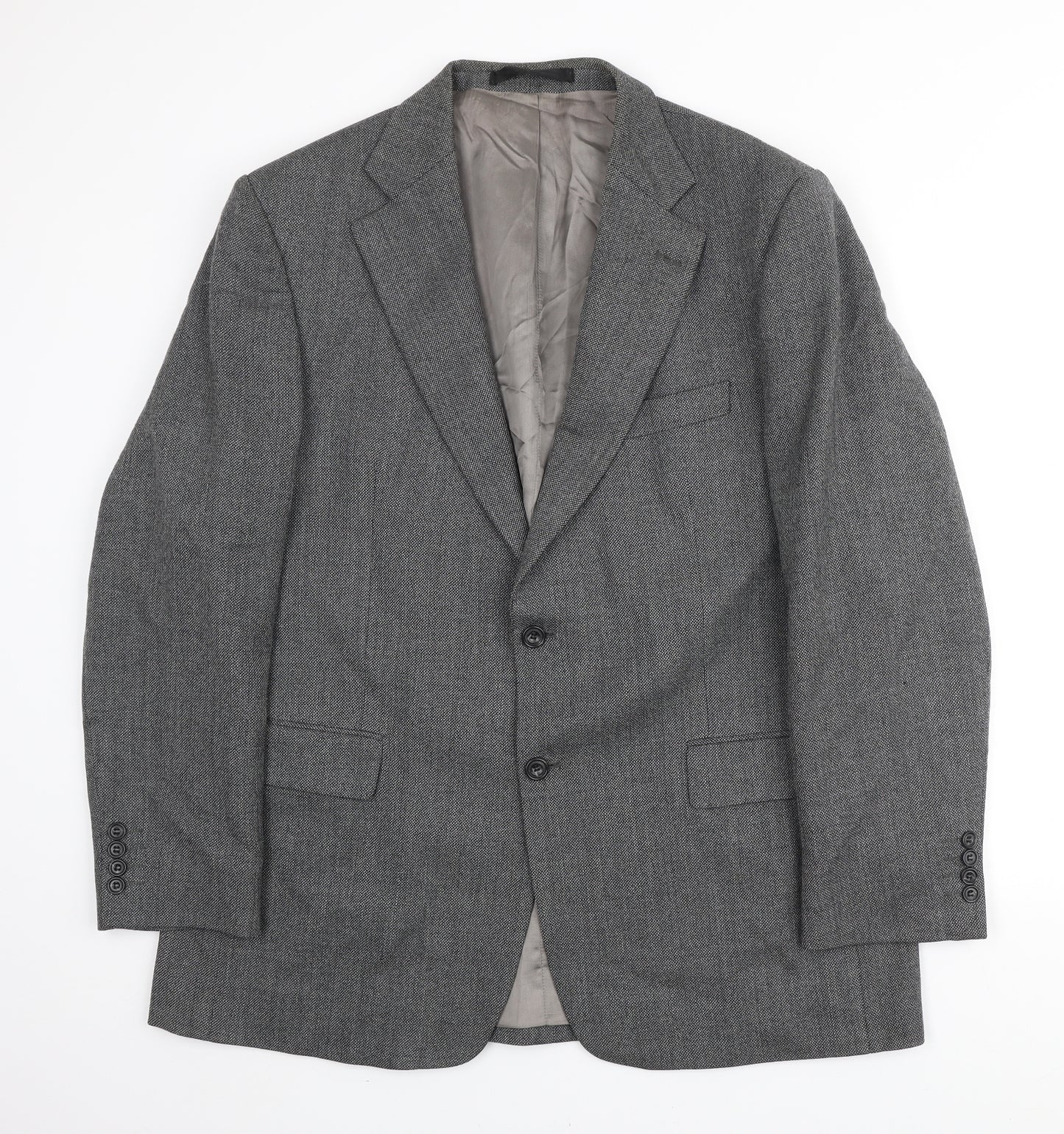 Marks and Spencer Mens Black Wool Blazer