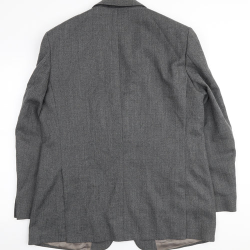 Marks and Spencer Mens Black Wool Blazer