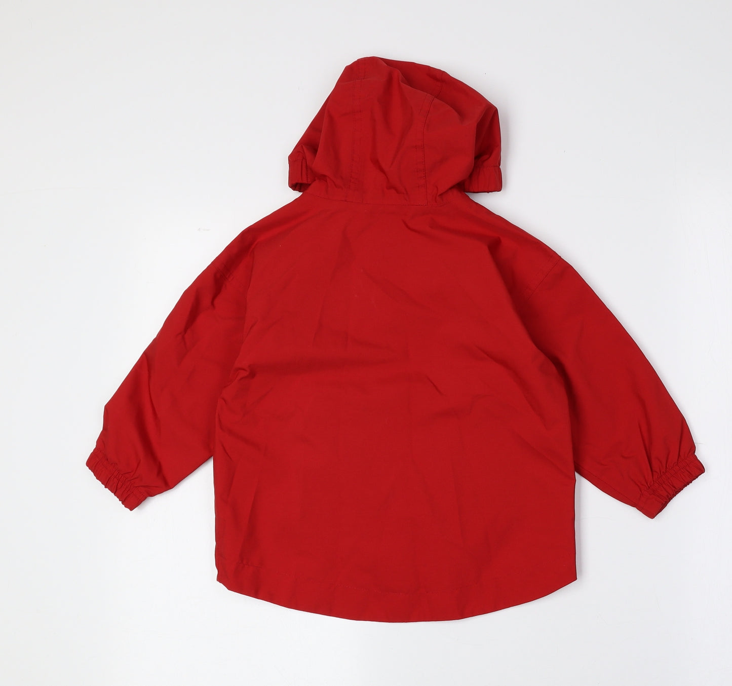 DECATHLON Baby Red Rain Coat Coat Size 18-24 Months Zip