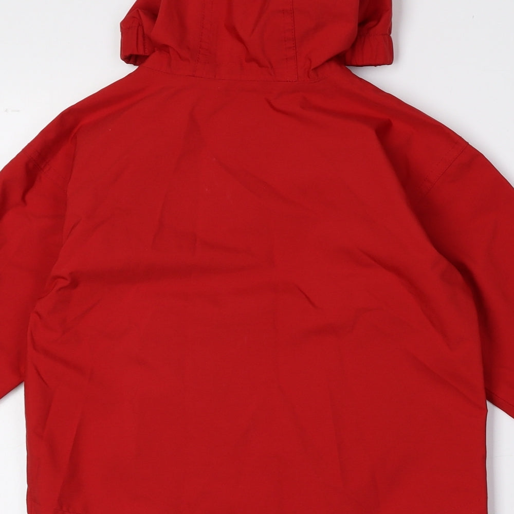 DECATHLON Baby Red Rain Coat Coat Size 18-24 Months Zip