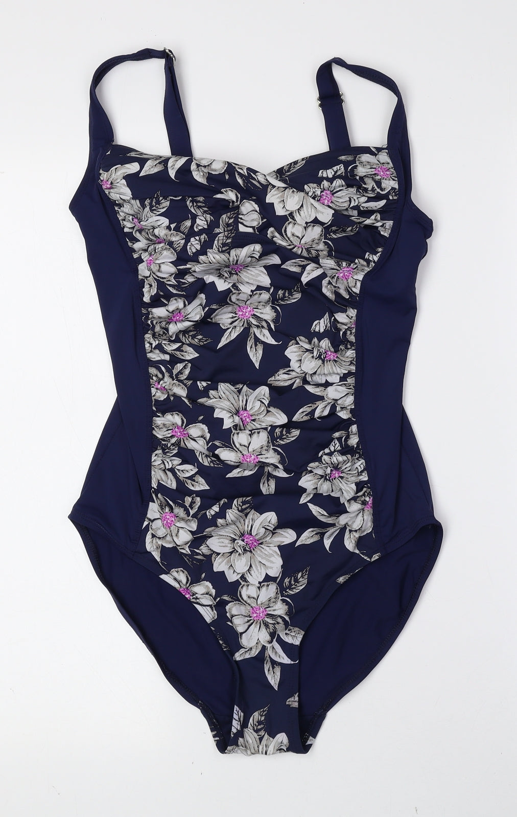 F&F Womens Multicoloured Floral Nylon One Piece Size 12