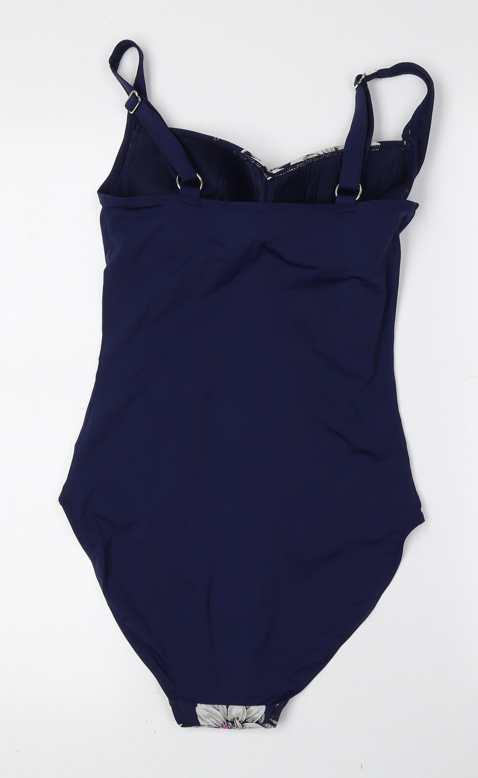 F&F Womens Multicoloured Floral Nylon One Piece Size 12